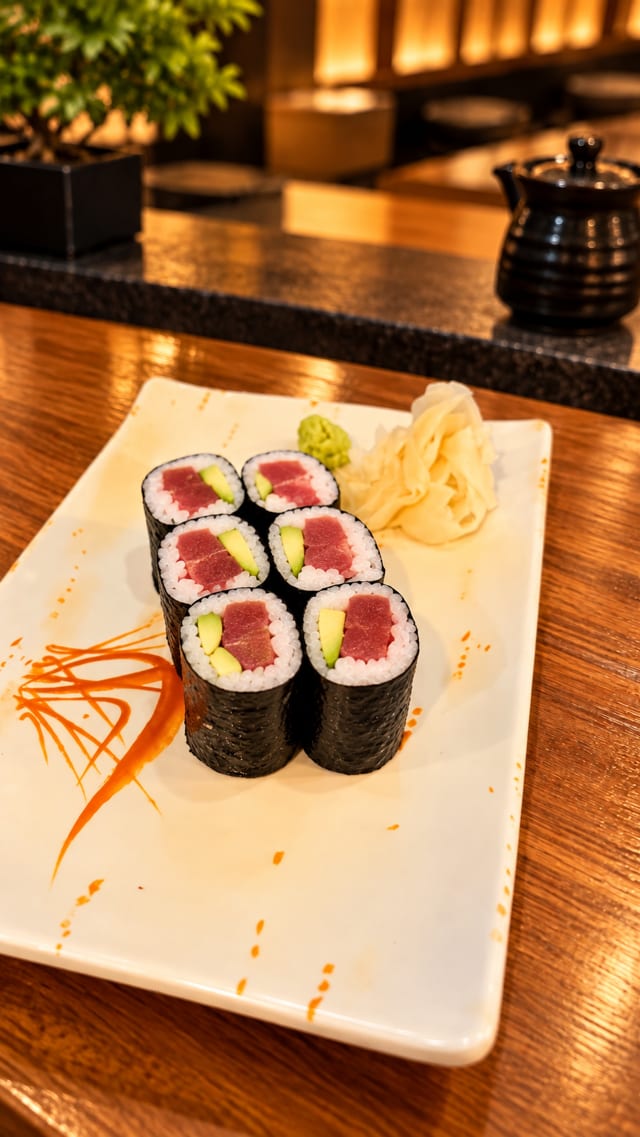Tuna Avocado Roll.