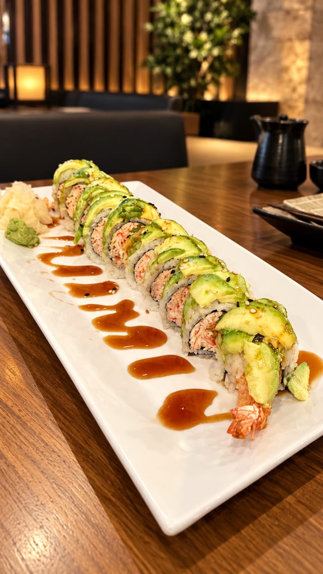 Green Dragon Roll.
