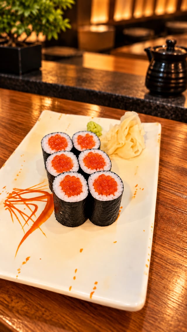Ikura Roll.