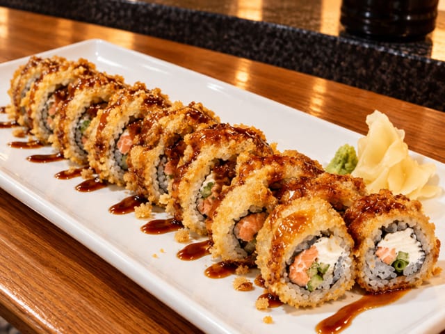 JB Tempura Roll.
