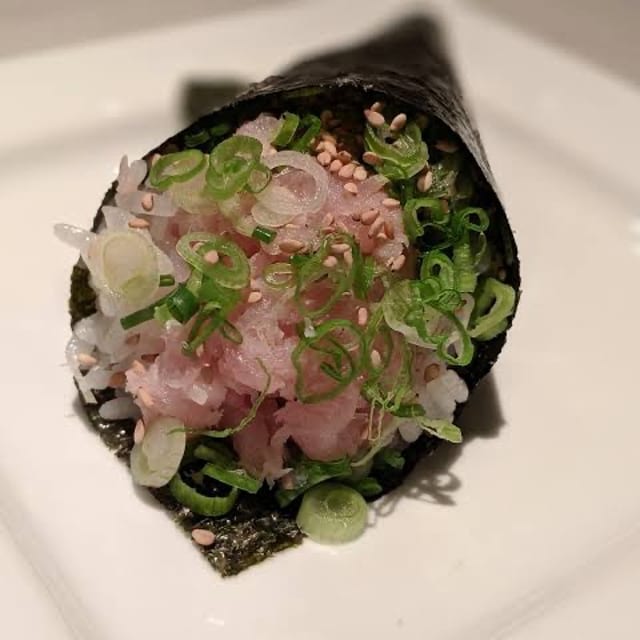 Negi Hama Hand Roll.