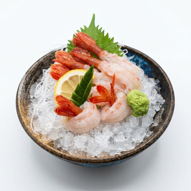 Amaebi Sashimi.