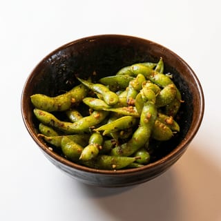 Garlic Edamame