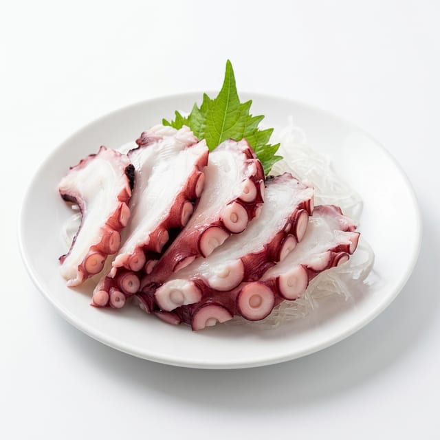 Octopus Sashimi.