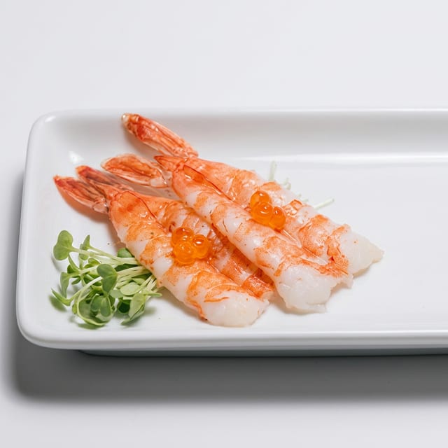 Shrimp Sashimi.