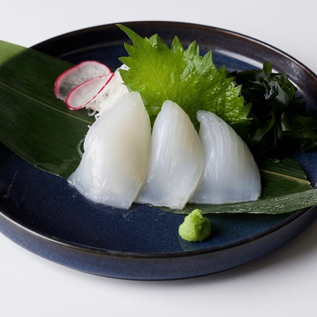 Squid Sashimi.