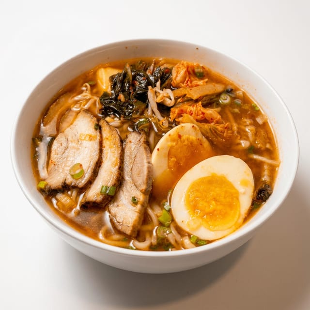 Pork Kimchee Ramen.
