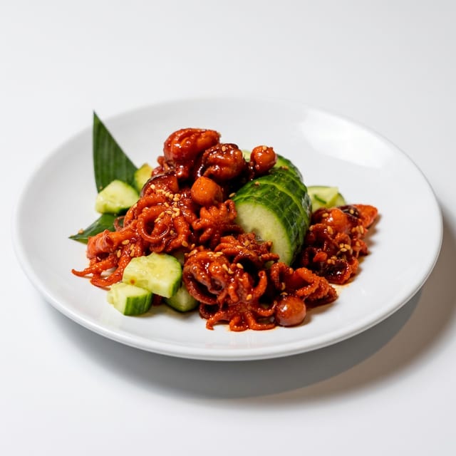 Baby Octopus Salad.